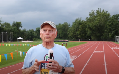 2023 National senior Games Track & Field Walter Lancaster