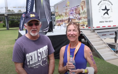 2021 Chattanooga Triathlon Jeff & Susan James