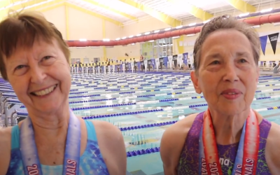 2021 Tennessee Senior Games Swimming Competition with Luille & Marilyn