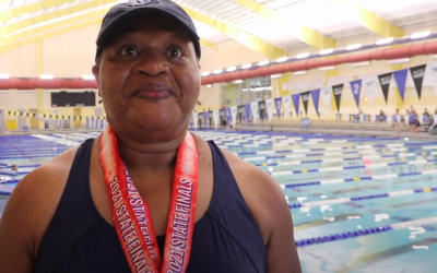 2021 Tennessee Senior Games Swimming Competition with Freida Coleman