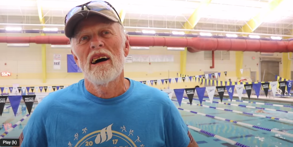 2021 Tennessee Senior Games Swimming Competition with Larry Nelson