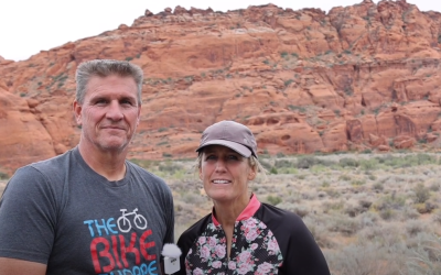 2021 Huntsman World Senior Games Cycling – Ross and Tammy Weaver