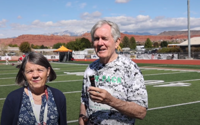 2021 Huntsman World Senior Games Track & Field  – Brian & Carol Wolsey