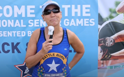 2022 National senior Games Power & Race Walk Liz Palmer