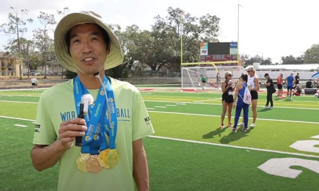 2024 Florida senior Games – Track & Field – Jeff Wang