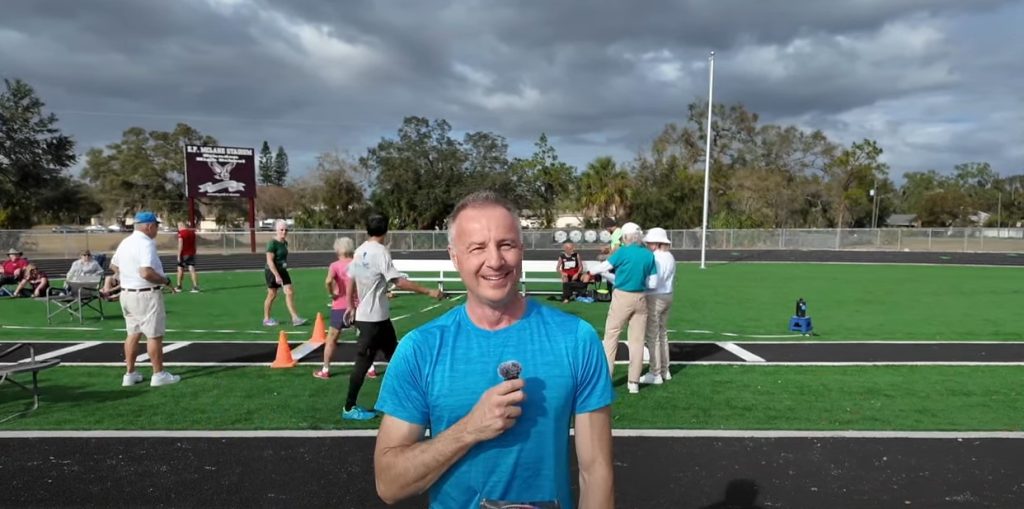 2024 Florida senior Games - Track & Field - Rob Walker