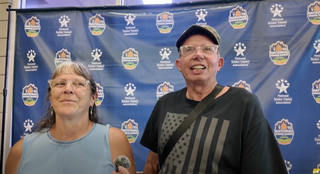 2025 National Senior Games - Bob & Susan Brubaker - Cycling & Influencers