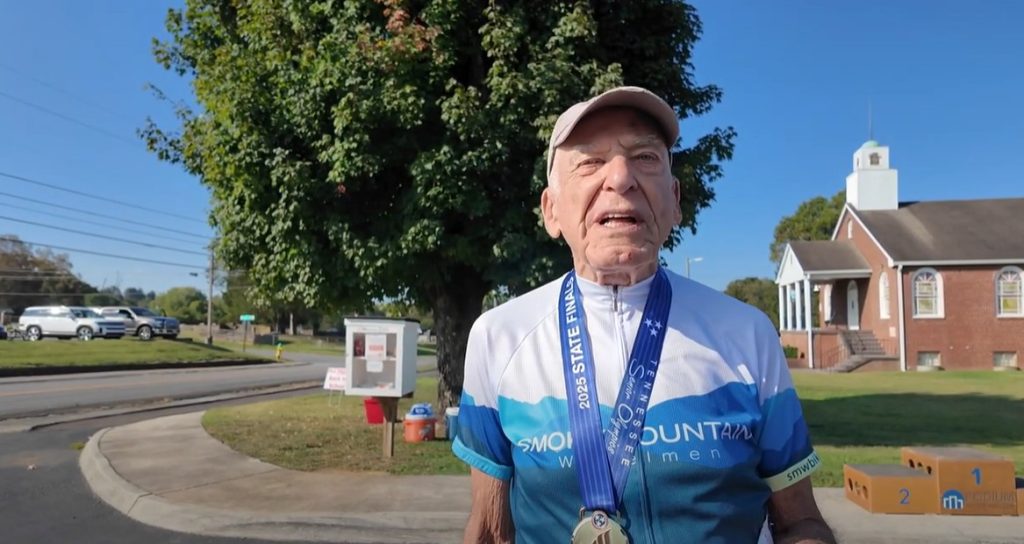 2025 Tennessee Senior Games Cycling - 91 year old Harvey Liberman