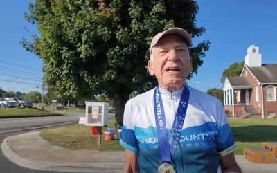 2025 Tennessee Senior Games Cycling – 91 year old Harvey Liberman