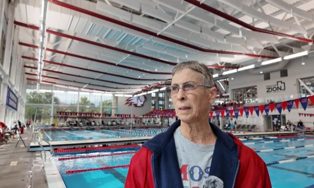 2025 Huntsman Swimming – Elaine Valdez