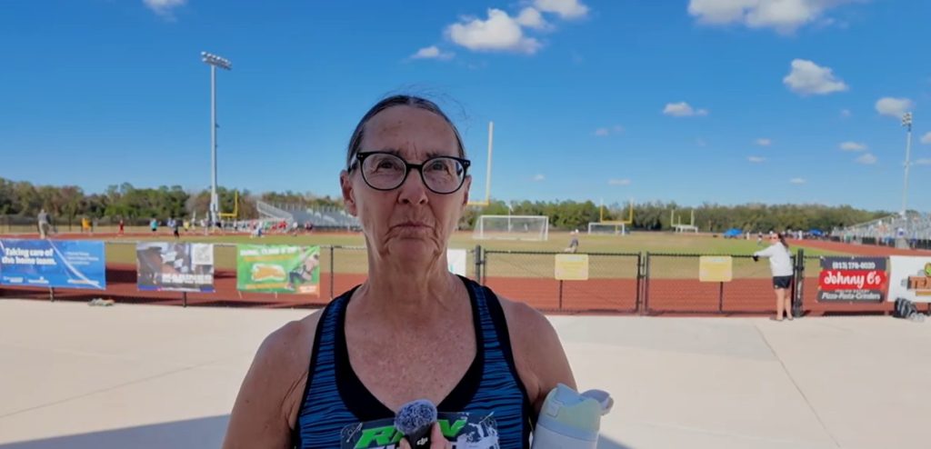 2025 Florida Senior Games - Track & Field - Beth Appleby
